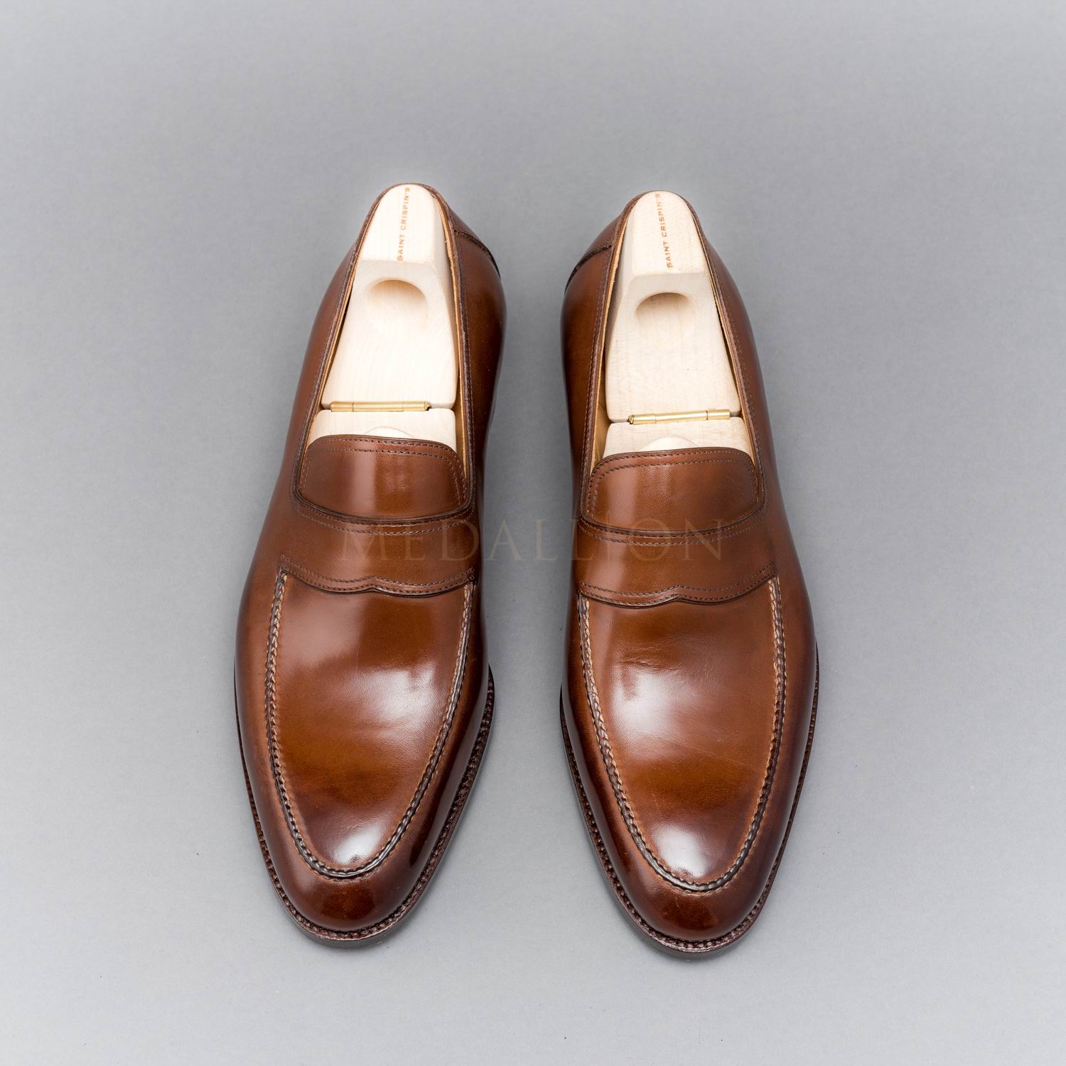 Saint Crispin’s, Penny Loafer, Austria – Medallion Shoes