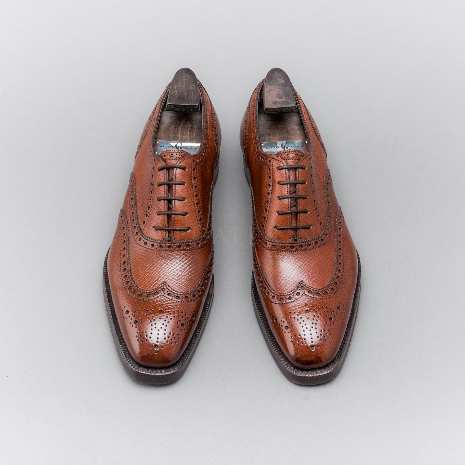 Gaziano&Girling, Rothschild, Full-Brogue Oxford, England – Medallion Shoes