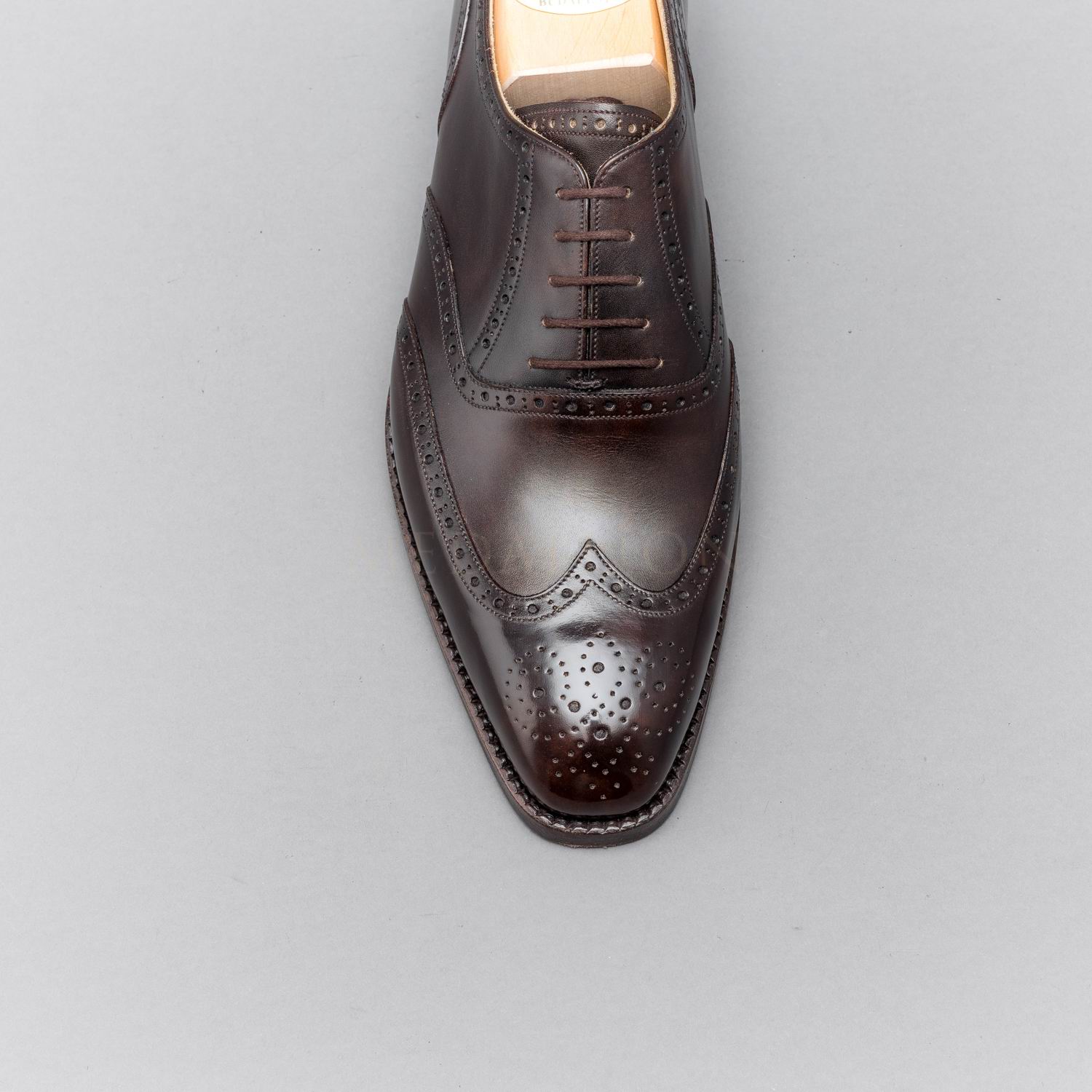 VASS, Budapest Oxford, Full brogue Oxford, Hungary – Medallion Shoes
